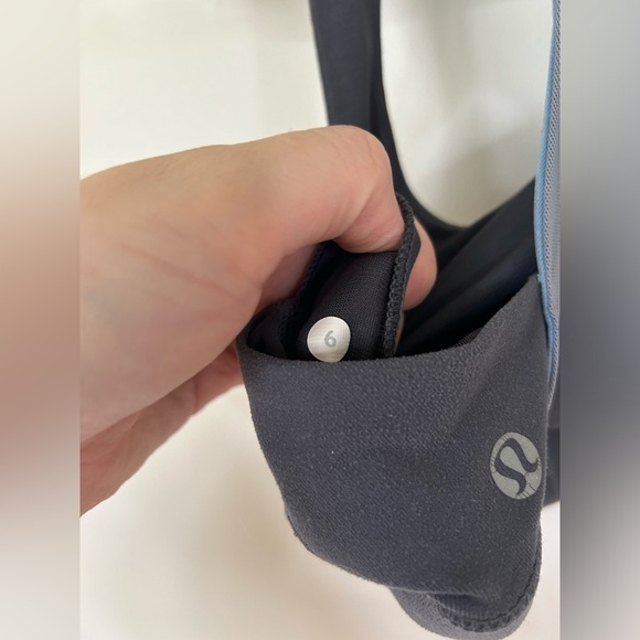 Dark Grey Lululemon Sports Bra - Picture 5 of 5